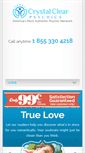 Mobile Screenshot of crystalclearpsychics.com